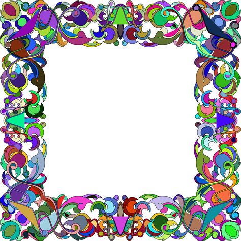 Frame clipart colorful, Frame colorful Transparent FREE for download on WebStockReview 2021