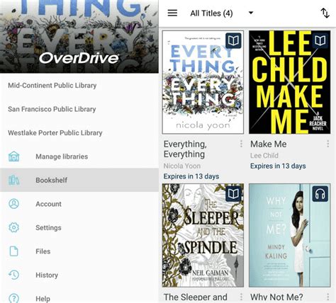 How To Borrow And Listen To Overdrive Audiobooks