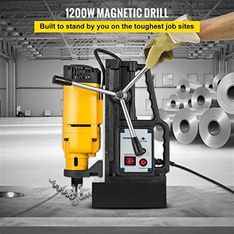 Mophorn 1200W Magnetic Drill Press With 9 10 Inch 23mm Boring