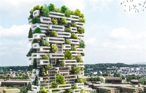Vertical Forest Building Planned For Switzerland By