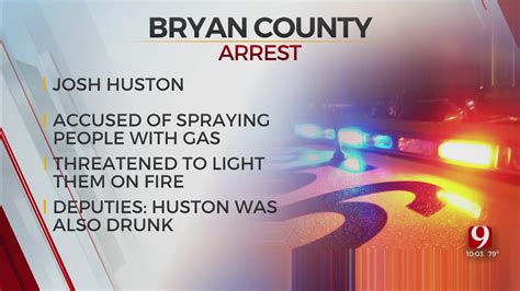 Man Arrested For Allegedly Spraying People With Gas Threatening To Light Them On Fire In Bryan