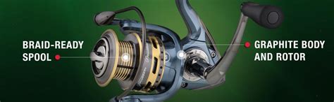 Pflueger PRESSP25B President Spinning Fishing Reel Amazon Co Uk