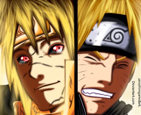 Naruto 644 Minato And Naruto By Zeroshini On Deviantart