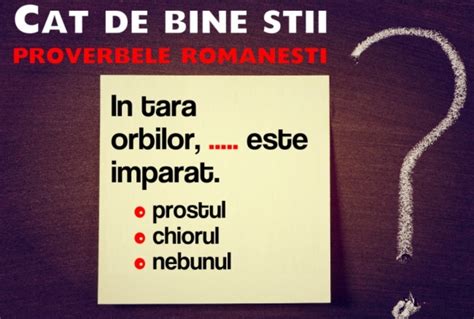 Proverbe Românești A Kidibot Bătăliile Cunoașterii
