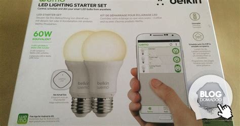Présentation Et Test Du Kit Wemo Led Smart Light De Chez Belkin Blog