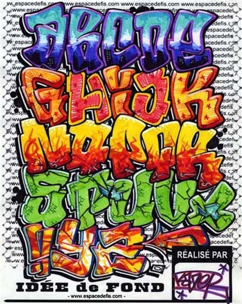 The Back Side Of A Poster With Graffiti Written On It