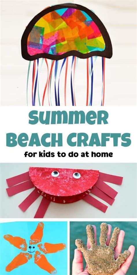 Fun Beach And Under The Sea Themed Summer Crafts For Kids