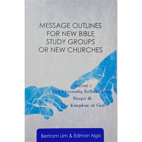Pcbs Message Outlines For New Bible Study Groups Or New Churches Vol 2