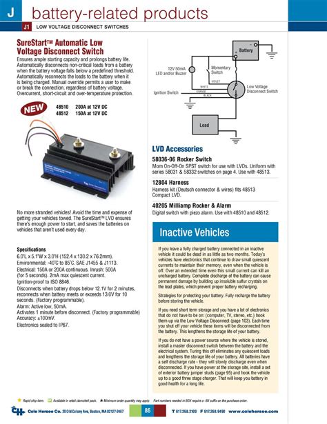 Cole Hersee Battery Isolator Relay Wiring Diagram Fueltyred