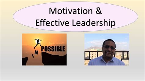 Management 7 Motivation And Effective Leadership Youtube