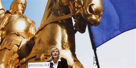 Marine Le Pen Je Voterai Blanc