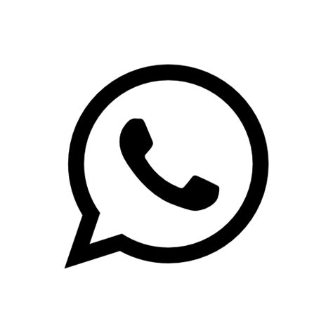 Black Whatsapp Logo Png Hd Hubpng Es