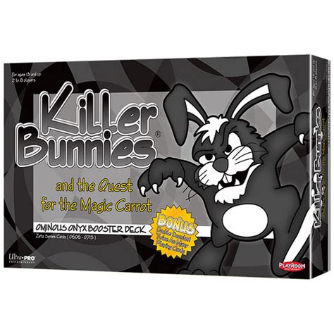 Killer Bunnies Ominous Onyx Booster Deck Arctic Board Games