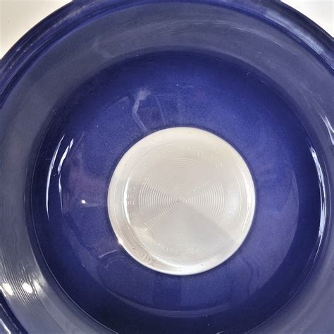 Pyrex Cobalt Blue Clear Bottom Pc Mixing Bowls Ebay