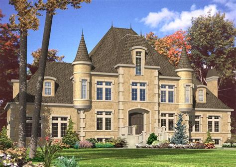Plan 9025pd 4 Bed French Chateau House Plan Country Style House