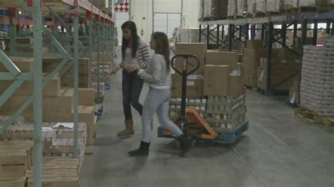 Roadrunner plans to fill the warehouse with donations during november. Roadrunner Food Bank - YouTube
