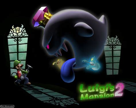 Luigi And King Boo Luigis Mansion 2 Luigis Mansion Dark Moon