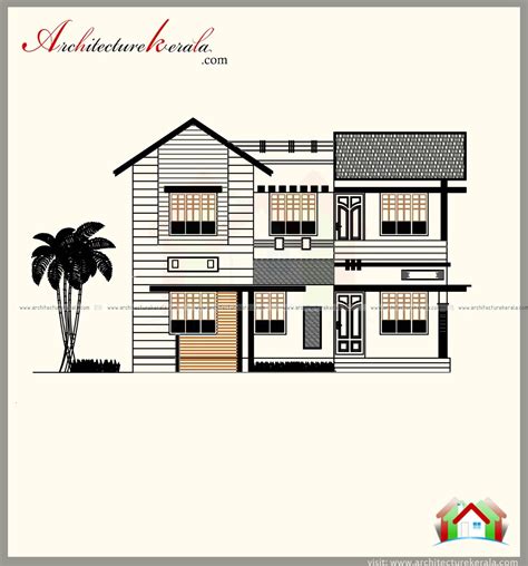 1700 Square Feet House Plan In Contemporary Model Elevation With