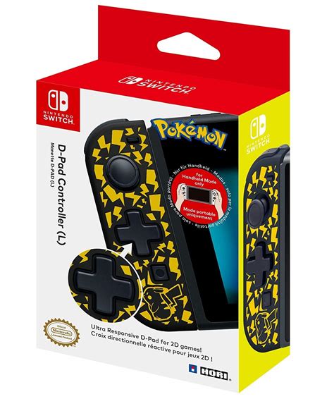 Official Nintendo Licensed D Pad Joy Con Left Pokemon Version Switch