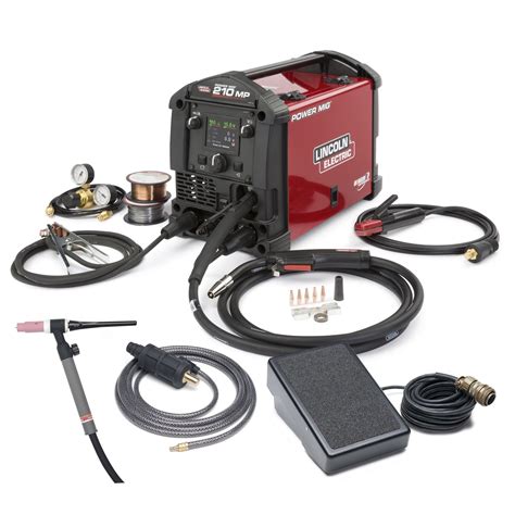 Lincoln Power Mig 210 Mp Multi Process Welder With Tig Kit K4195 2