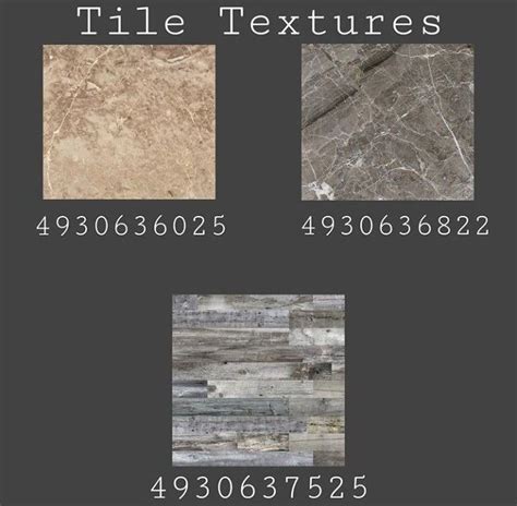 Tile Textures Bloxburg Decal Codes Custom Decals Roblox Pictures