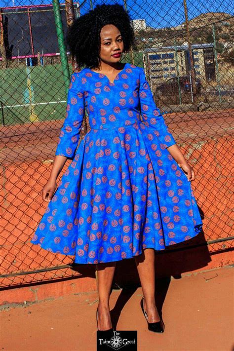 Latest Shweshwe Dress Designs Sunika Magazine