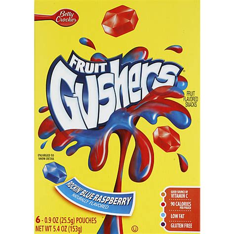 Gusher Blu Raspberry Fruit Snacks My Country Mart Kc Ad Group