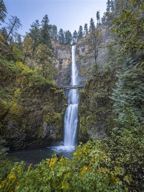 Multnomah Falls Columbia River Gorge Oregon Autumn Colors Flickr