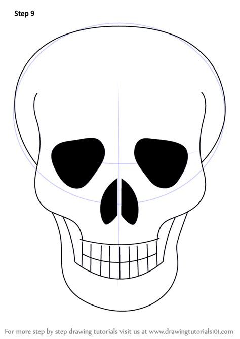 How To Draw Skull Easy Skulls Step By Step