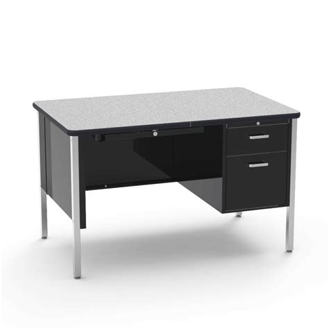 Virco 540 Series Teacher Desk With Single Pedestal Catholic Purchasing Services