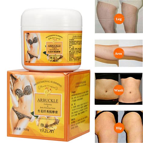 New Ginger Fat Burning Anti Cellulite Full Body Slimming Cream 300g Gel