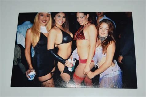 BUSTY WOMAN IN Black Bikini Party Girls Candid VINTAGE PHOTOGRAPH E PicClick