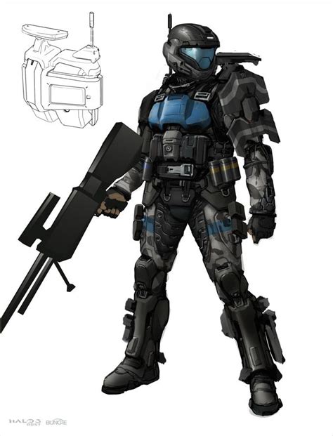 Halo 3 Odst Concept Art Concept Art World Halo Armor Halo Game