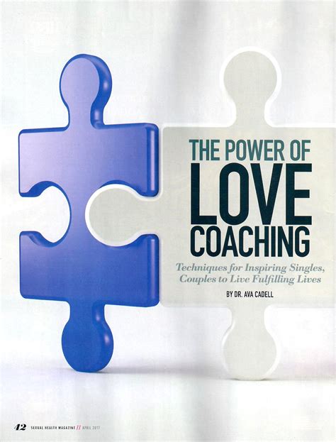 Sexual Health The Power Of Love Coaching Dr Ava Cadell