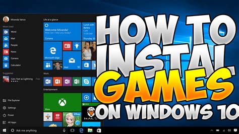 How To Install Games On Windows 11 January 2023 Youtube