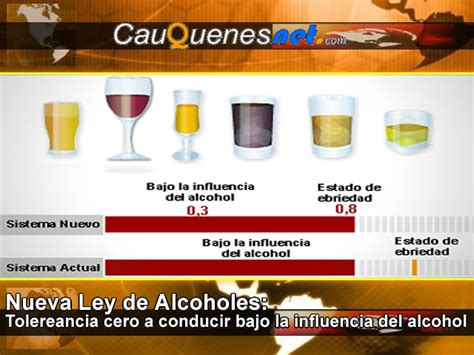 Desde Hoy Rige En Todo Chile Nueva Ley De Tolerancia Al Alcohol En La