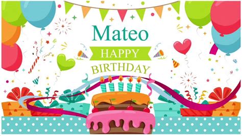 Mateo Birthday Song Youtube