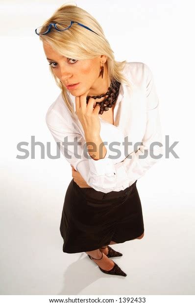 Sexy Business Women Isolated On White Stock Photo Shutterstock