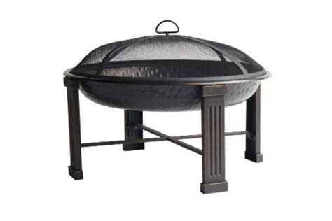 Outland firebowl 893 delux outdoor portable propane. Kroger - HD Designs Outdoors Round Steel Fire Pit - Black ...