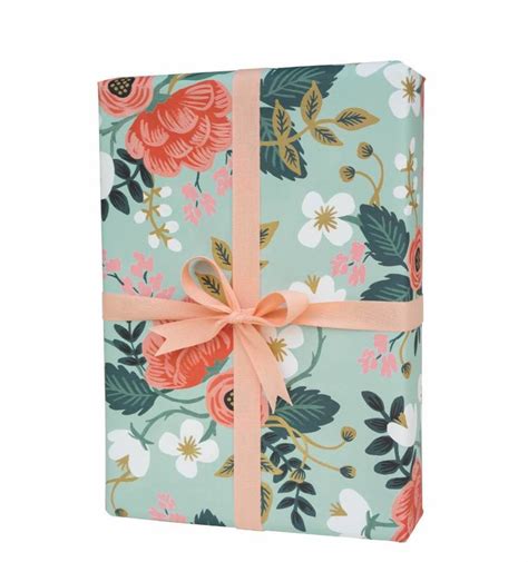 Floral Summer Bouquet Wrapping Paper Set Of Three By Little Baby