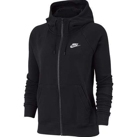 Nike Sportswear Womens Essential Full-Zip Fleece Hoodie - Nike from ...