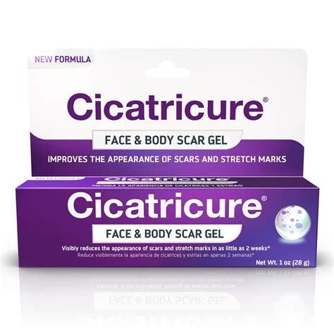 Cicatricure Face And Body Scar Gel Reduces The Appearance Of Old And New