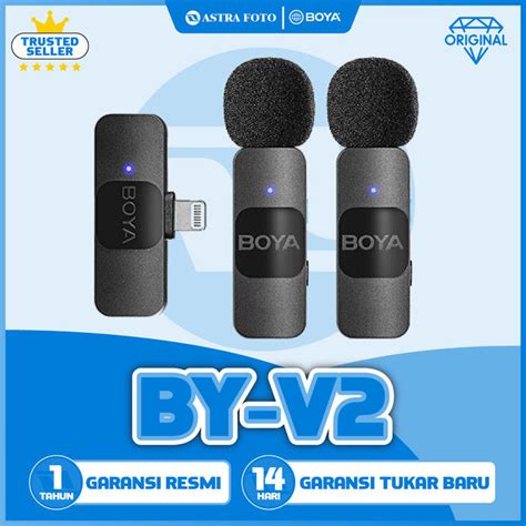 Boya By V2 Ultracompact 24ghz Wireless Microphone System Lazada