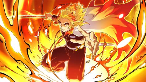 Rengoku Wallpaper 4k Kolpaper Awesome Free Hd Wallpapers Images And