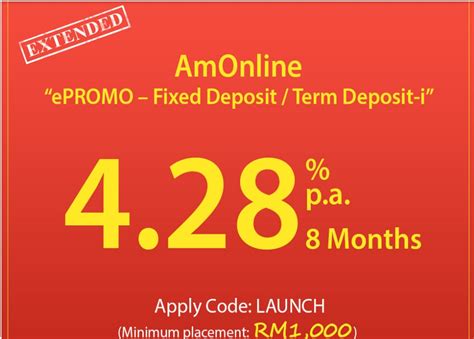 Ambank credit card lets you discover great deals & offers wherever you are. Ambank Fixed Deposit 4.28 oh Ambank Fixed Deposit - KLSE ...