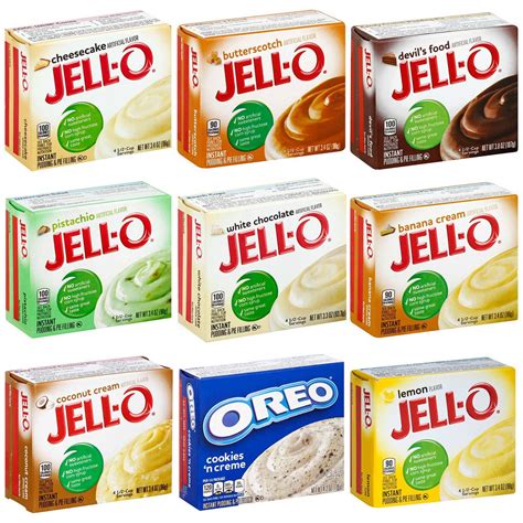 Jell O Instant Pudding And Pie Filling Mixes — Snackathon Foods