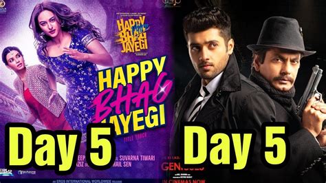 Happy Phirr Bhag Jayegi 5th Day Vs Genius 5th Day Box Office Collection Who Wins Youtube