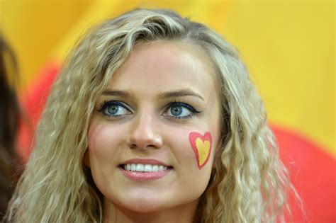 The Beautiful Game 50 Stunning Female Football Fans Photographed At Euro 2012 Spanish Girls