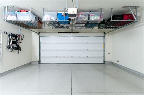 Your garage is much more than just a place to park cars. Traditional Garage with High ceiling & simple granite ...