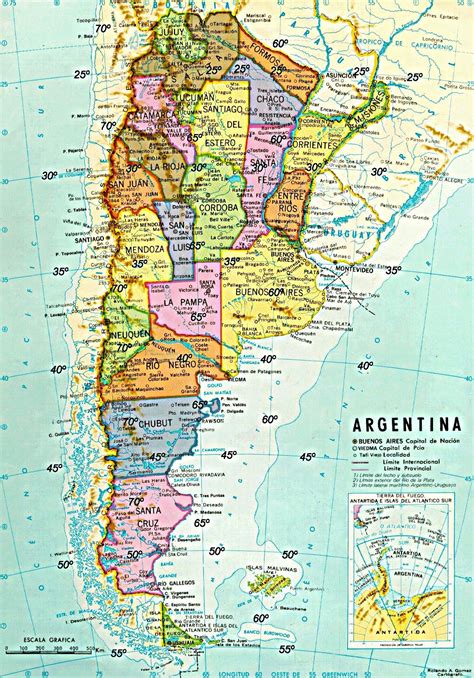 Mapa De Argentina Imagenes De Mapas Mapa De Argentina Mapamundi Images